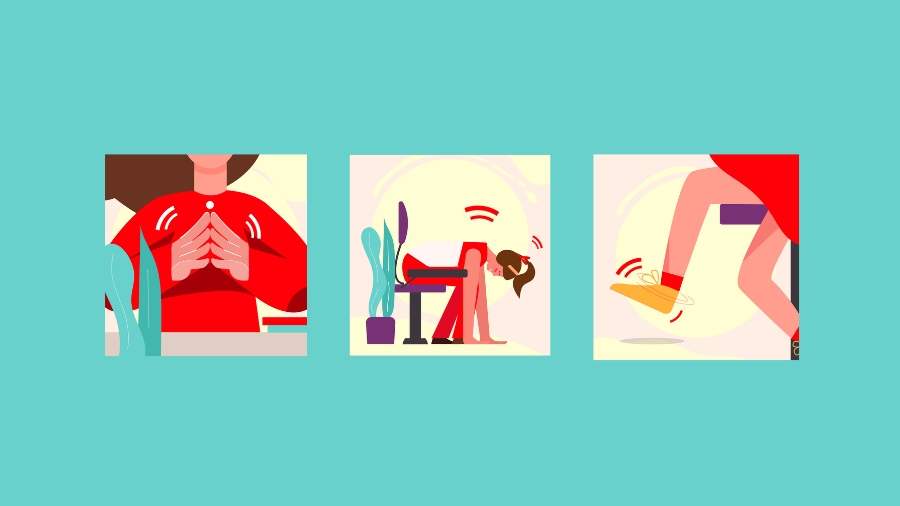 Desk friendly exercises